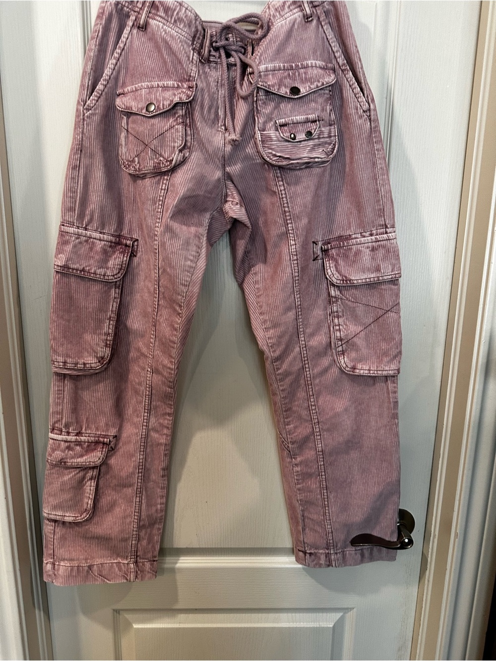 We The Free Tahiti Corduroy Cargo Pants Sz small